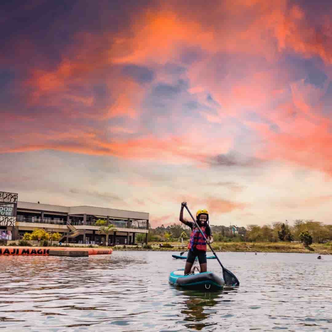 One Hour Stand-up Paddle Boarding At Maji Magic Aqua Park