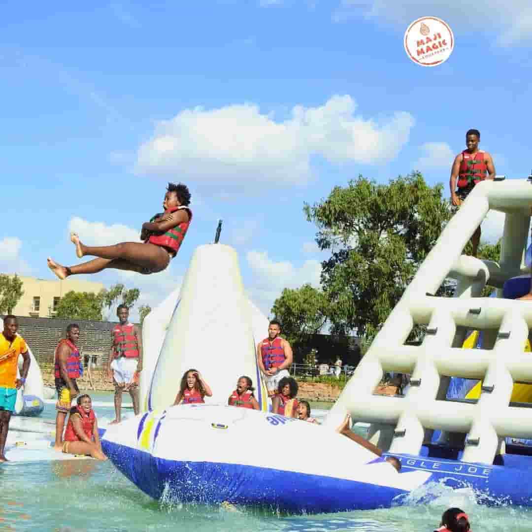 One Hour Fun At Aqua Park floating Playground For One